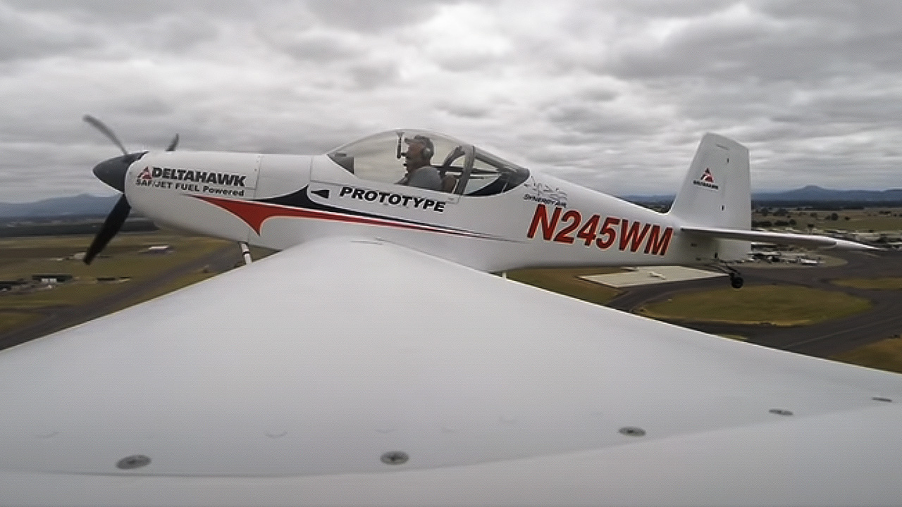RV-14 Equipped with DHK Engine First Flight